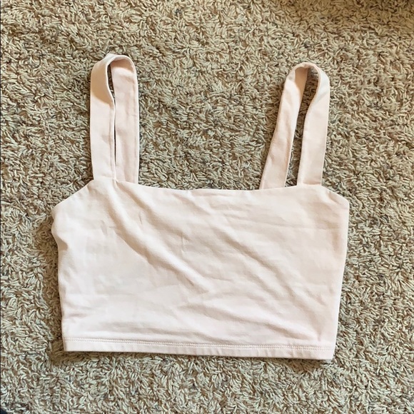 Forever 21 Tops - baby pink crop